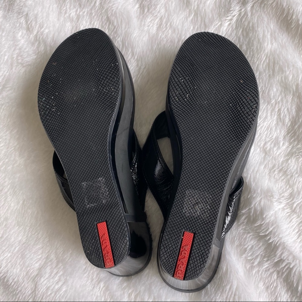 Prada Platform Thong Slides - Picture 8 of 14